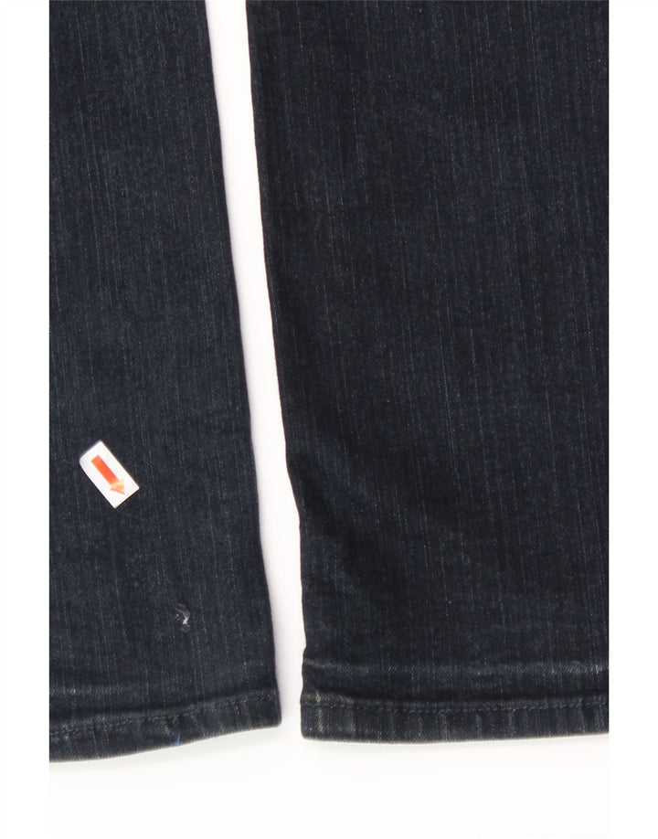WRANGLER Womens TIna Bootcut Jeans W28 L32 Navy Blue Cotton Vintage Wrangler and Second-Hand Wrangler from Messina Hembry 