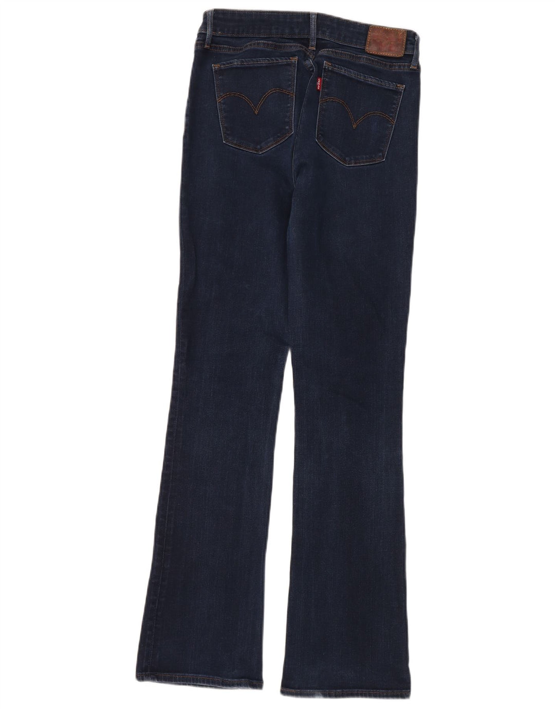 Levi's Dame 715 Bootcut Jeans W30 L32 Marineblå Bomuld