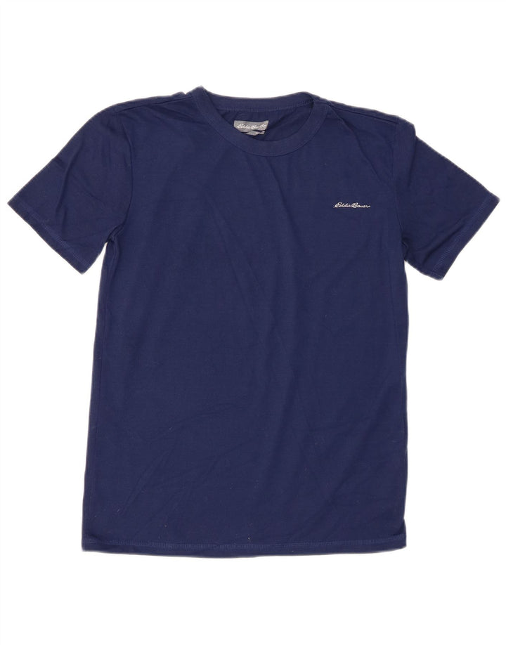 Eddie Bauer Boys T-Shirt Top 14-15 år Stor marineblå polyester