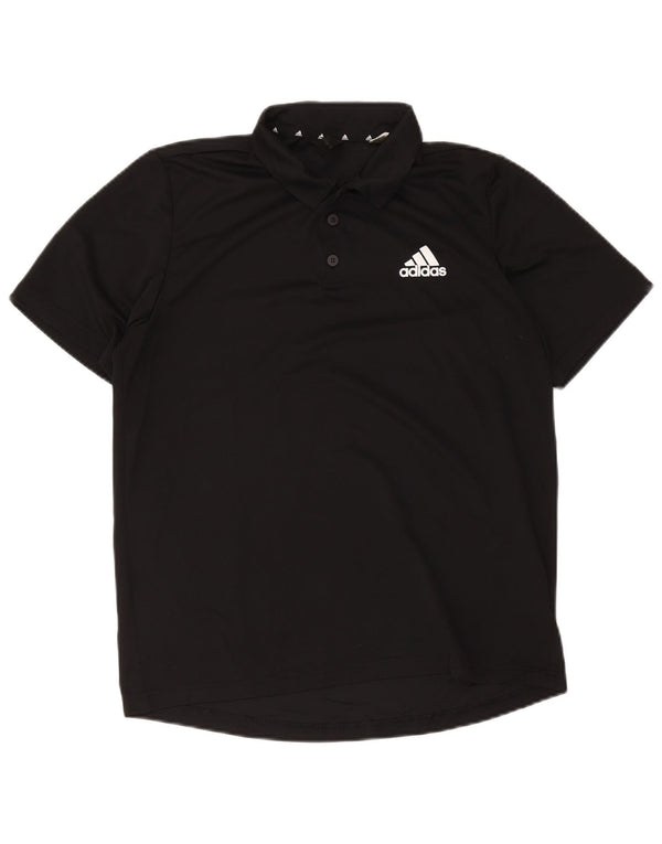 Adidas Aeroready Polo Shirt Medium Sort Polyester til mænd