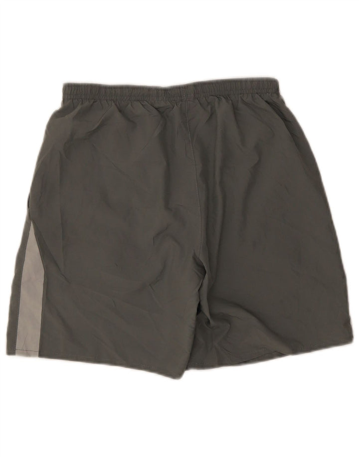 Nike Herre Dri Fit Sportshorts Små Grå Colourblock Polyester