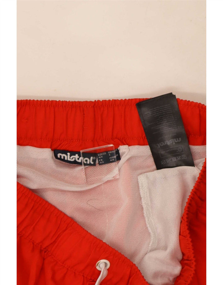 Mistral Badeshorts til mænd Lille rød polyester