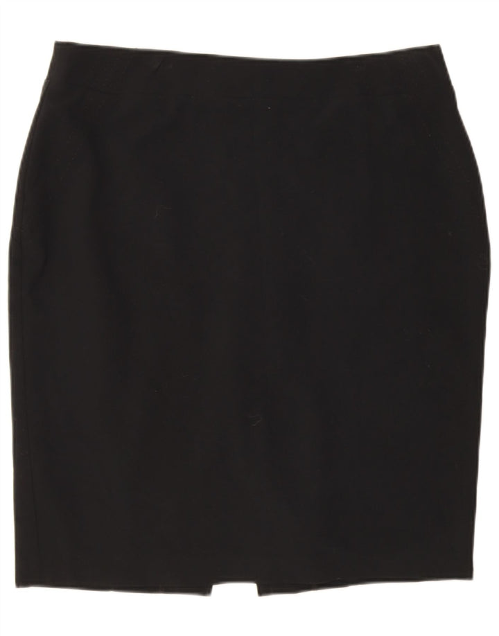 Marks & Spencer Pencil Nederdel til kvinder UK 16 Large W36 Black Polyester