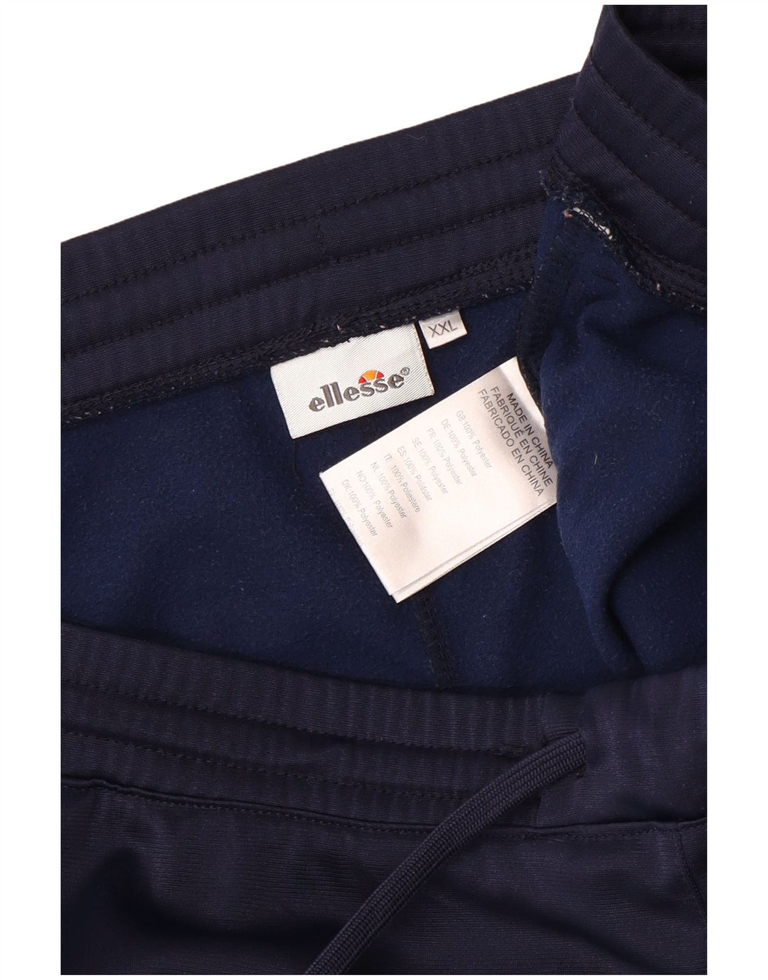 Ellesse Herre træningsdragt Bukser Joggers 2XL Navy Blue Polyester