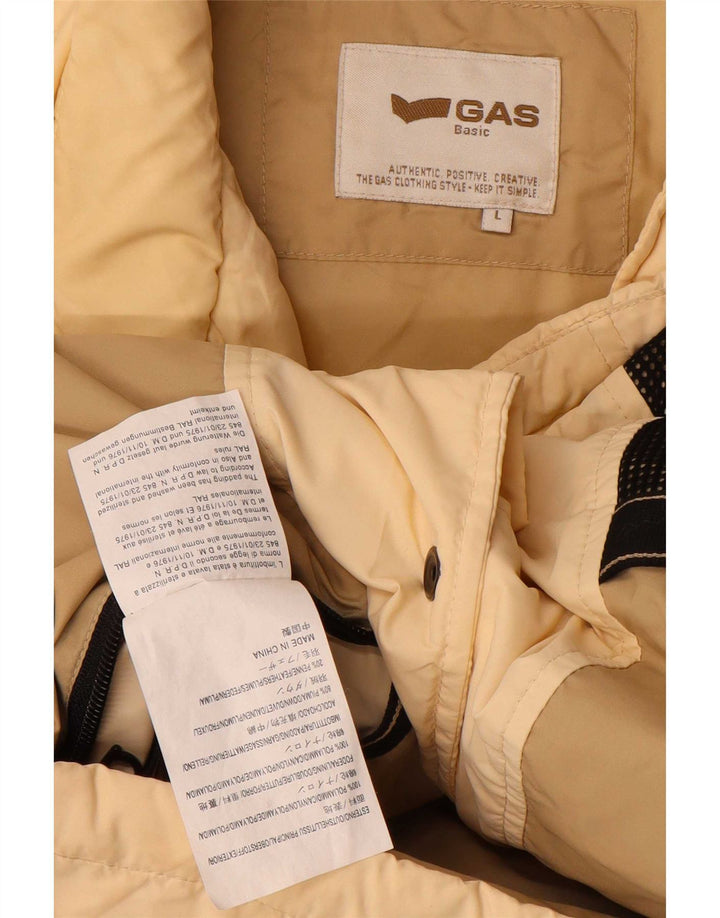 Gas Polstret Gilet UK 40 Stor Beige Polyamid