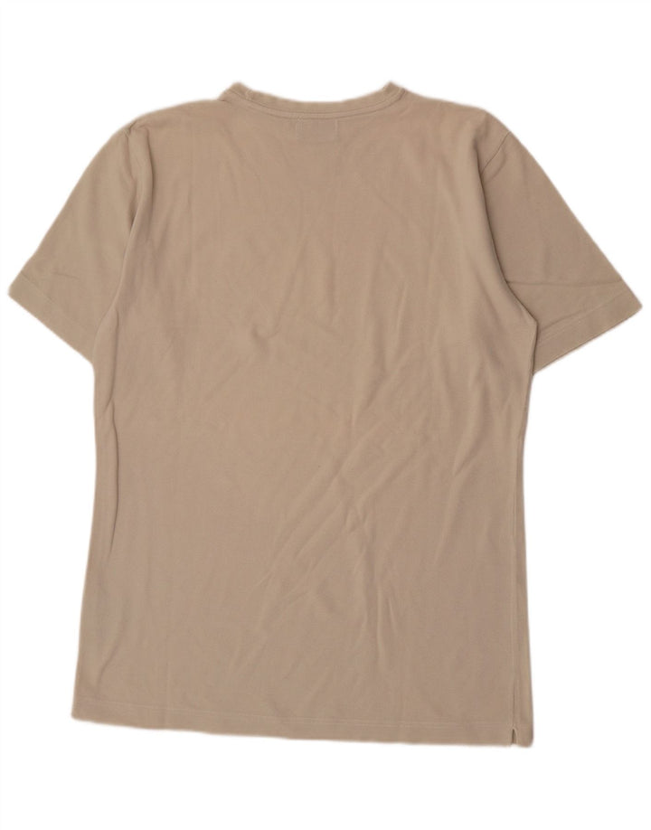 KAPPA Herre T-Shirt Top XL Beige Bomuld