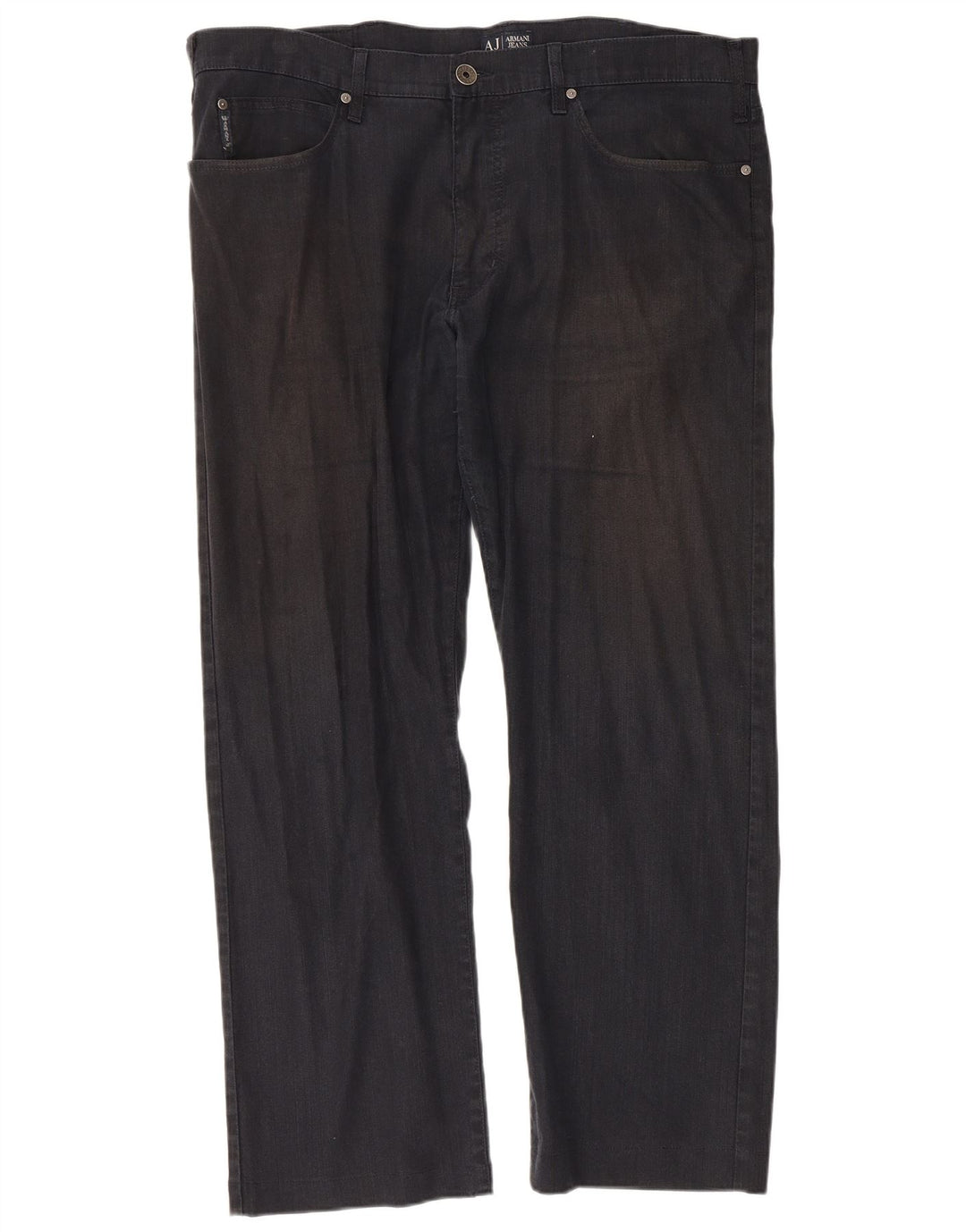 Armani Straight Casual Bukser til mænd W42 L30 Sort