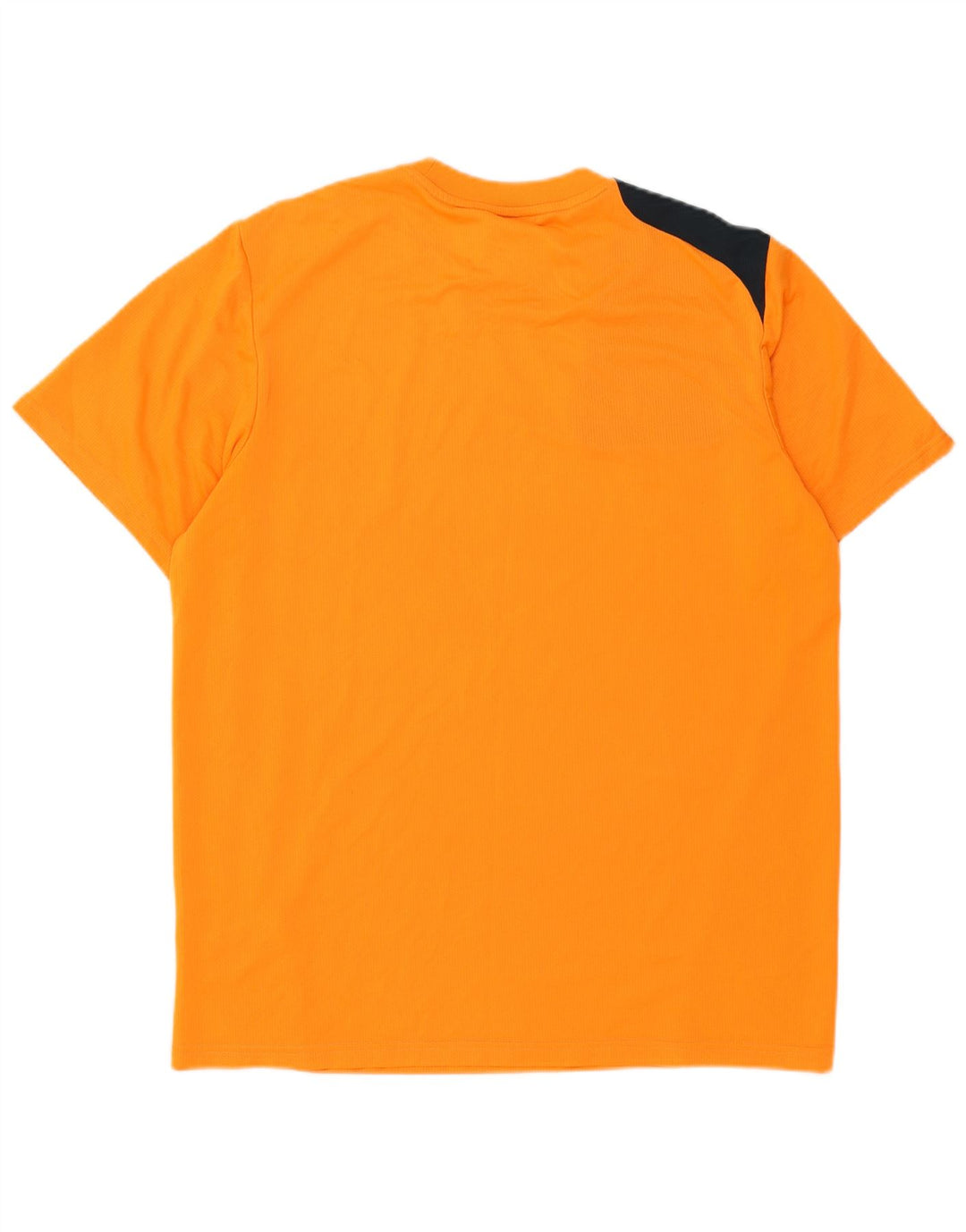 Adidas Herre grafisk T-shirt Top Stor Orange Colourblock Polyester