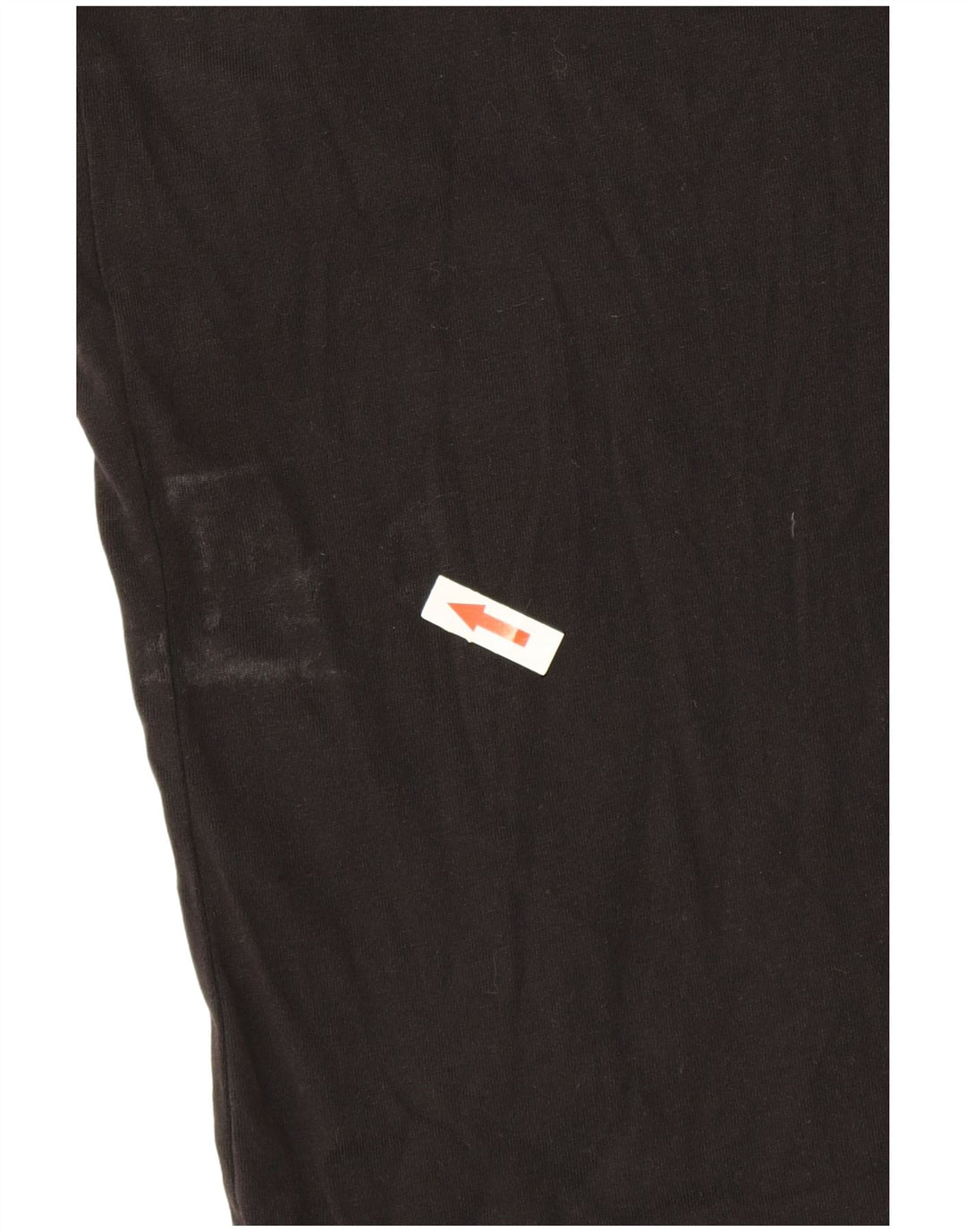 Reebok Herre T-Shirt Top Medium Sort Bomuld