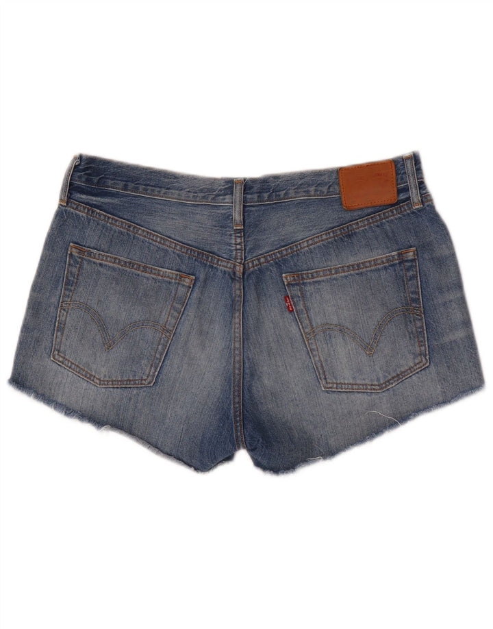 Levi's Womens 501 denimshorts W32 Large Blue Bomuld