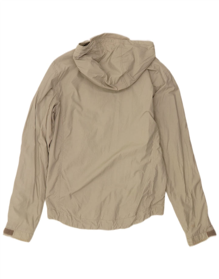 Lyle & Scott Regnjakke med hætte til mænd UK 36 Small Beige Nylon