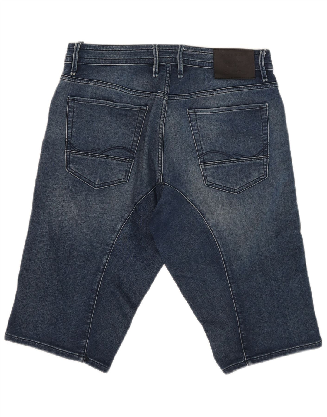Jack & Jones Herre Loose Fit Denim Shorts Medium W32 Blå Bomuld