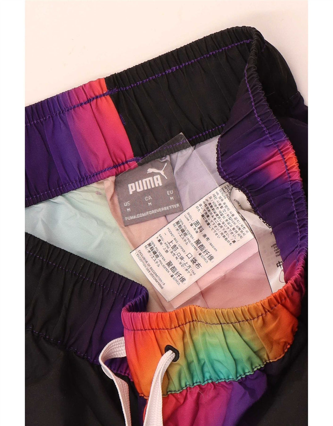 Puma Herre grafisk træningsdragt Bukser Medium Flerfarvet Tie Dye Polyester