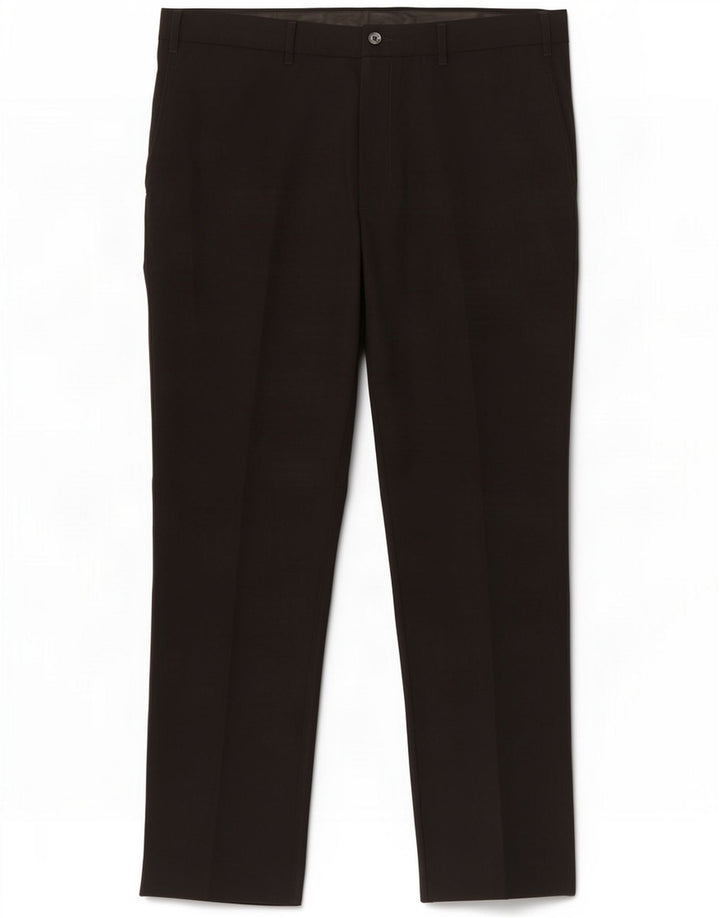 Marks & Spencer Slim Casual Bukser til mænd W38 L29 Sort Polyester