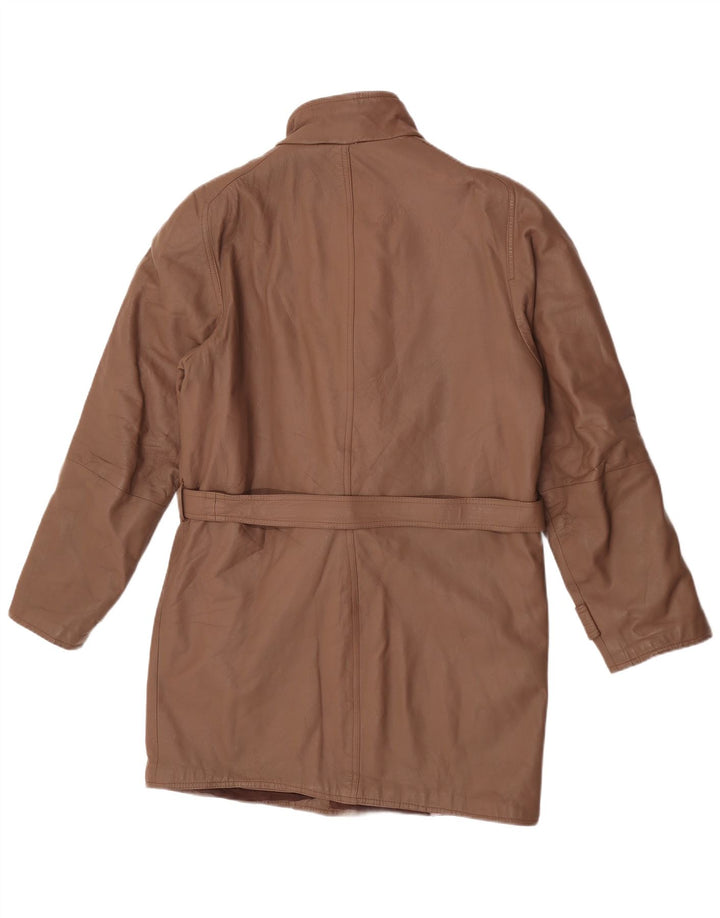 Vintage herre læderfrakke UK 36 Small Brown