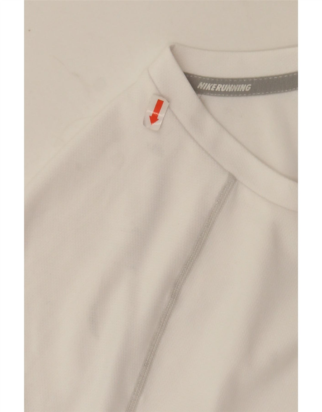 NIKE Mens Dri Fit T-Shirt Top Medium White Polyester Vintage Nike and Second-Hand Nike from Messina Hembry 