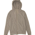 CHAMPION Womens Zip Hoodie Sweater UK 14 Medium Grey Vintage Champion and Second-Hand Champion from Messina Hembry 
