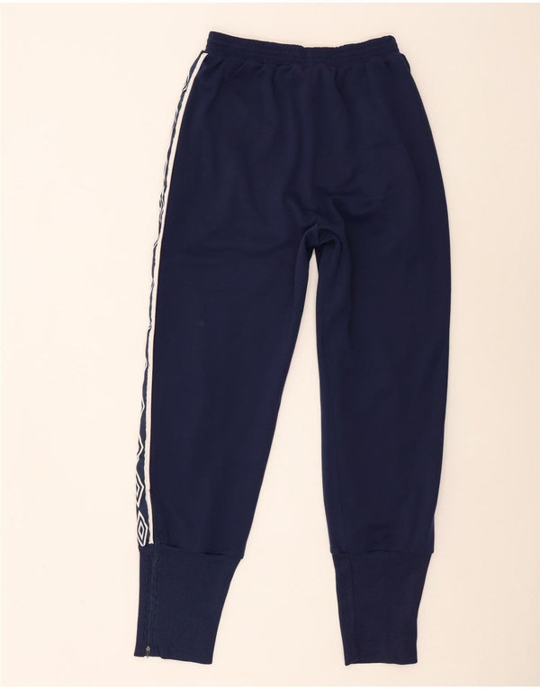 Umbro Herre Grafisk træningsdragt Bukser Joggers Large Navy Blue Polyester