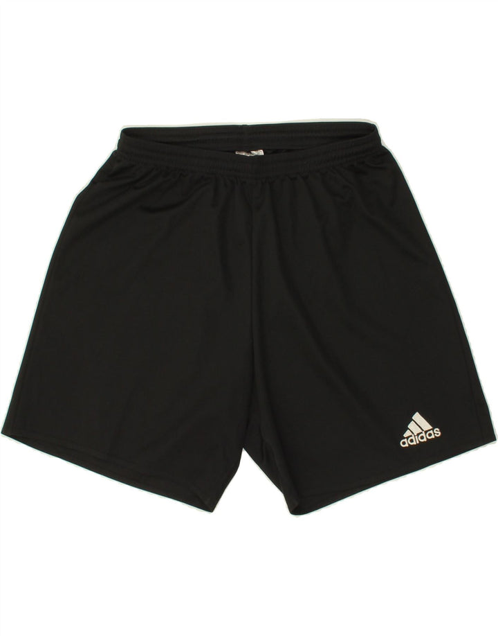 ADIDAS Mens Graphic Sport Shorts Medium  Black Polyester Vintage Adidas and Second-Hand Adidas from Messina Hembry 