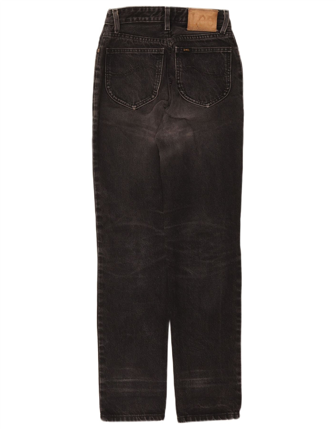 Lee Dame Oklahoma Straight Jeans W29 L30 Grå Bomuld