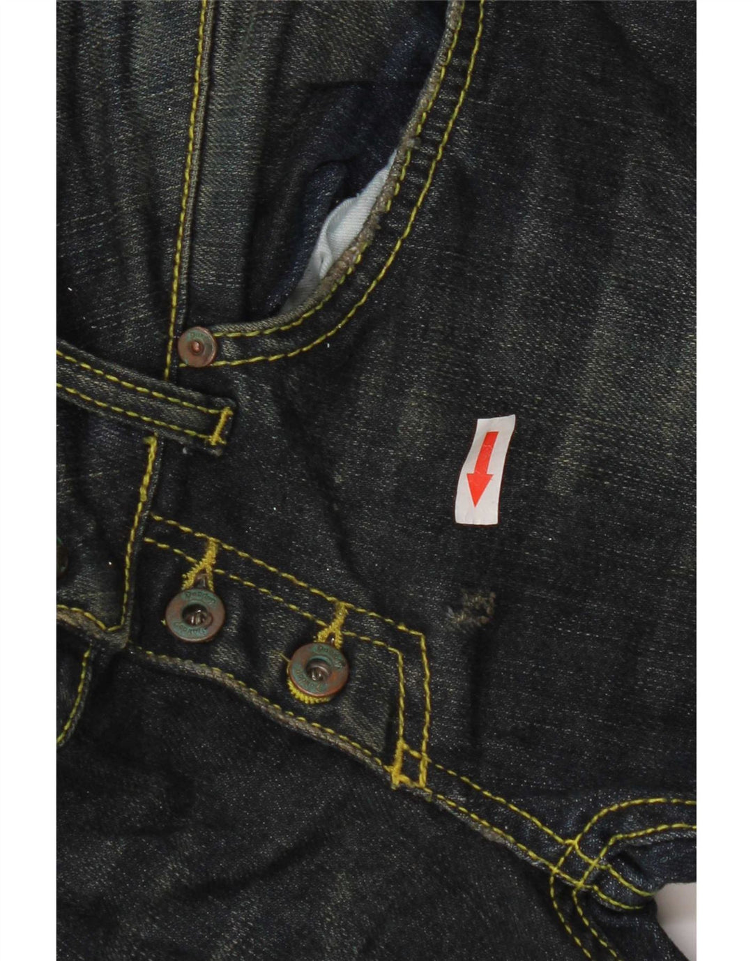Dondup Dame Slim Jeans W30 L30 Marineblå Bomuld