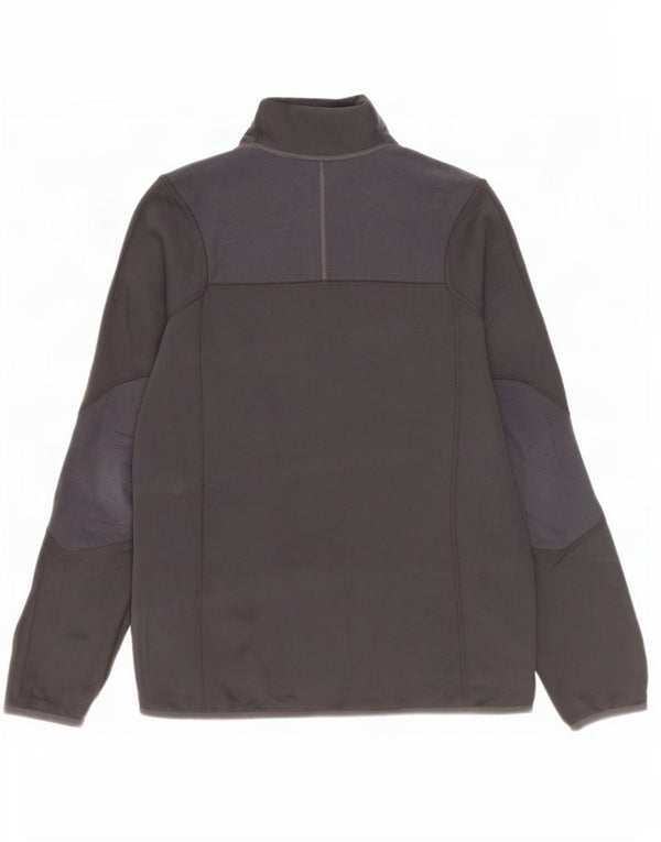Patagonia Womens Tracksuit Top Jacket UK 16 Large Grey Colourblock