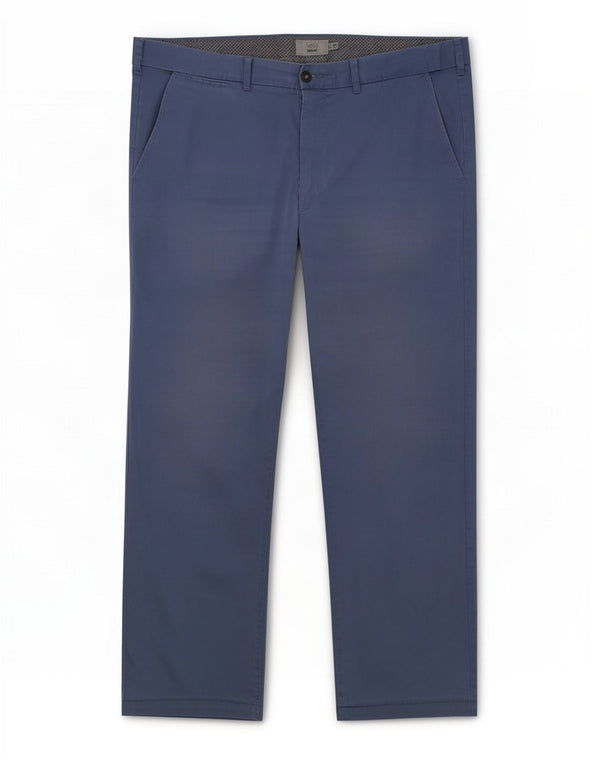 Marks & Spencer Herre Regular Fit Chinobukser W38 L27 Blå Bomuld