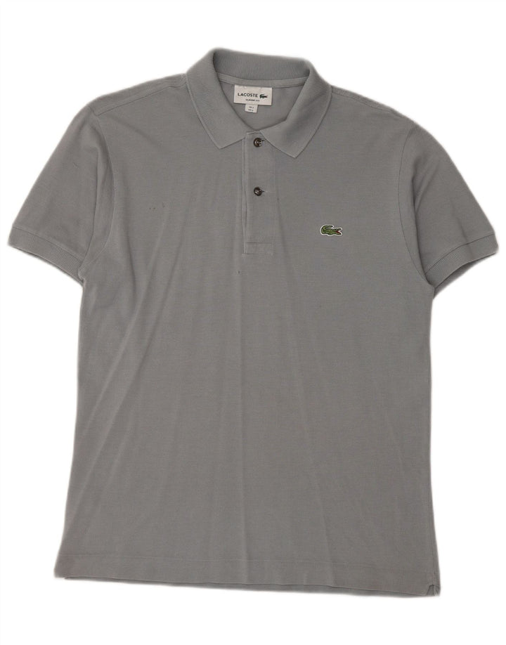 Lacoste Herre Classic Fit Polo Shirt Størrelse 3 Lille Grå Bomuld