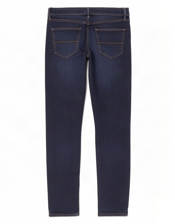 Marks & Spencer Herre Slim Jeans W36 L33 Marineblå Bomuld