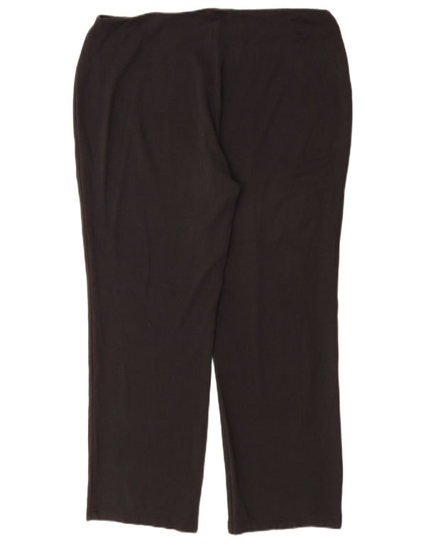 Marks & Spencer Lige fritidsbukser til kvinder UK 16 Large W34 L28 Sort