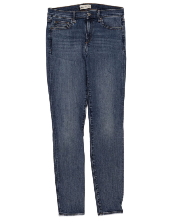 Gap Dame Skinny Jeans W28 L30 Blå Bomuld