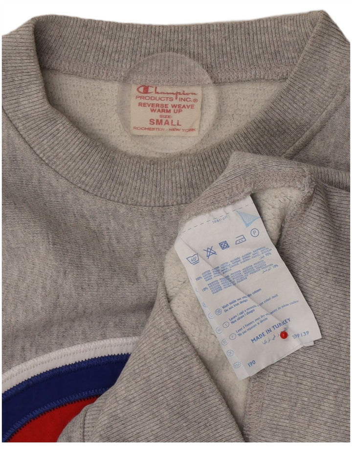 Champion Herre grafisk sweatshirt Jumper lille grå flækket bomuld