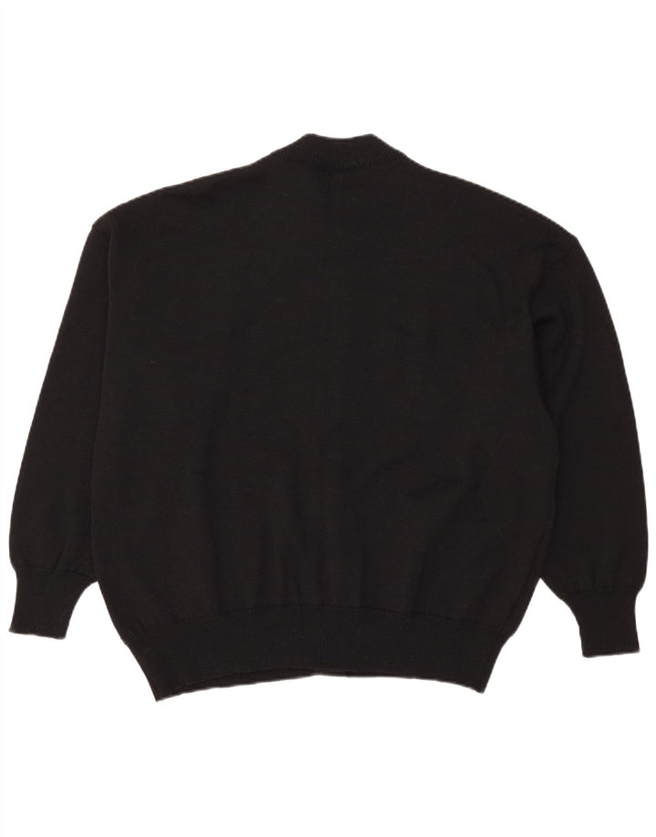 Strickmoden Dame Cardigan Sweater EU 50 2XL Sort Polyacryl