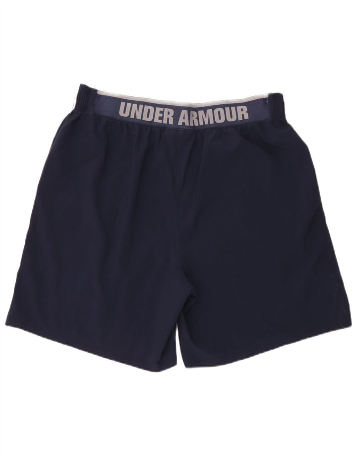 Under Armour Herre grafiske sportsshorts XL marineblå