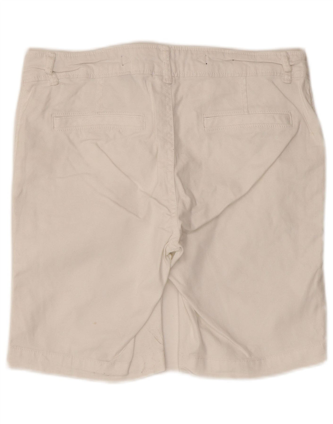 Superdry Chino-shorts til kvinder XS W30 hvid bomuld