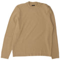 Sisley Herre Jumper Sweater med rund hals XL Beige Uld
