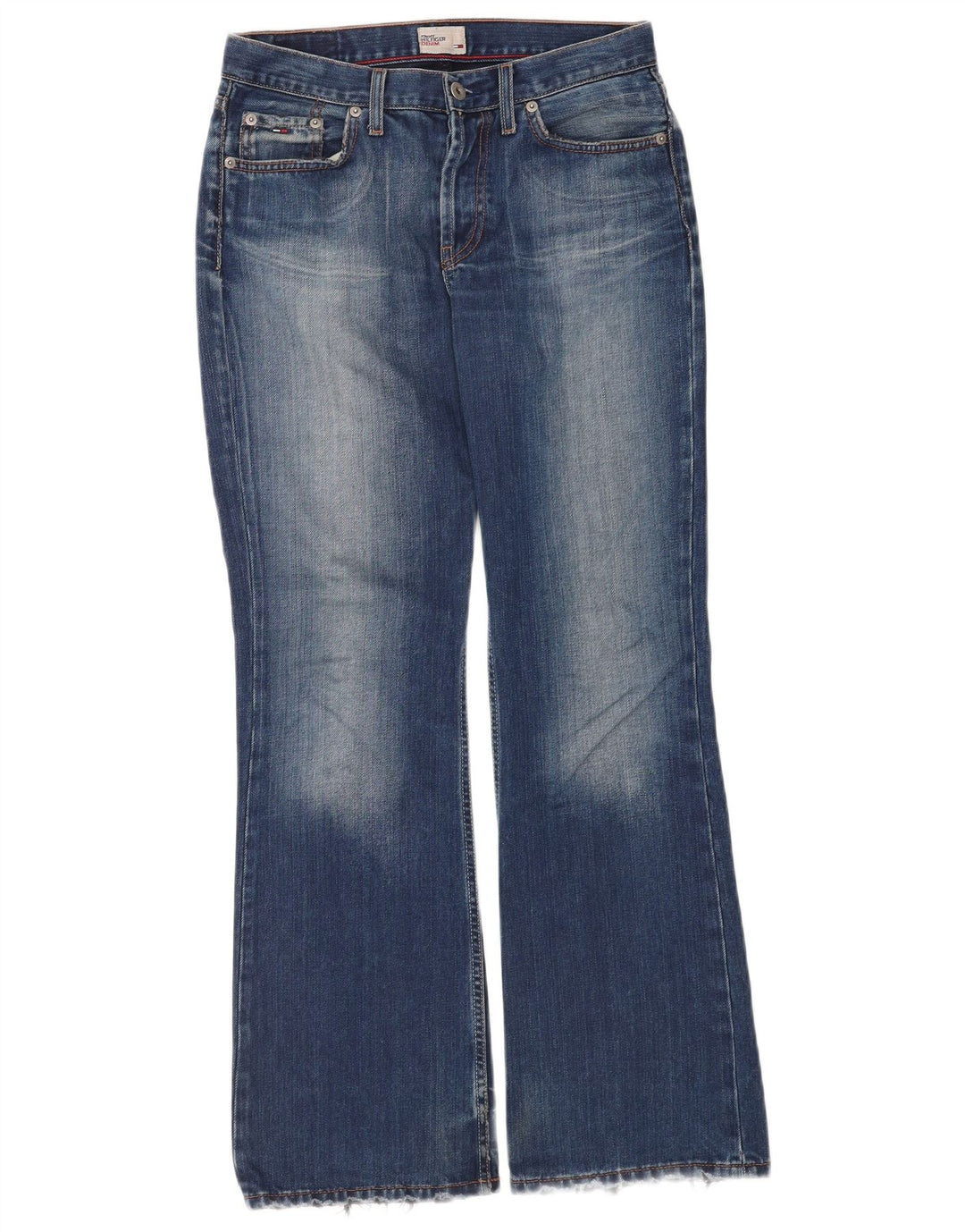 Tommy Hilfiger Dame Flared Jeans W29 L32 Blå Bomuld