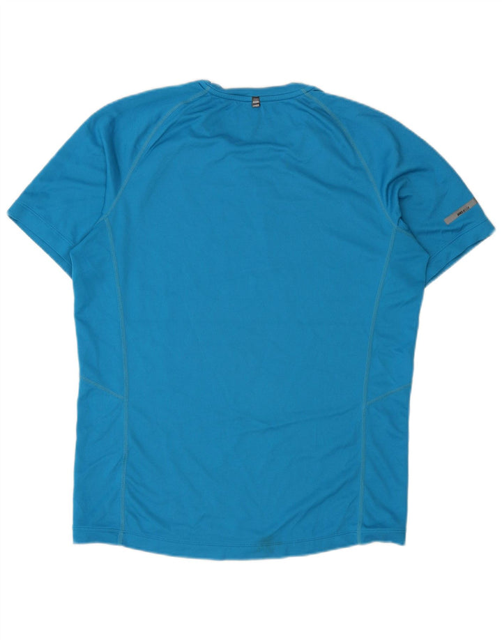 Nike herre Dri Fit T-shirt top mellemblå