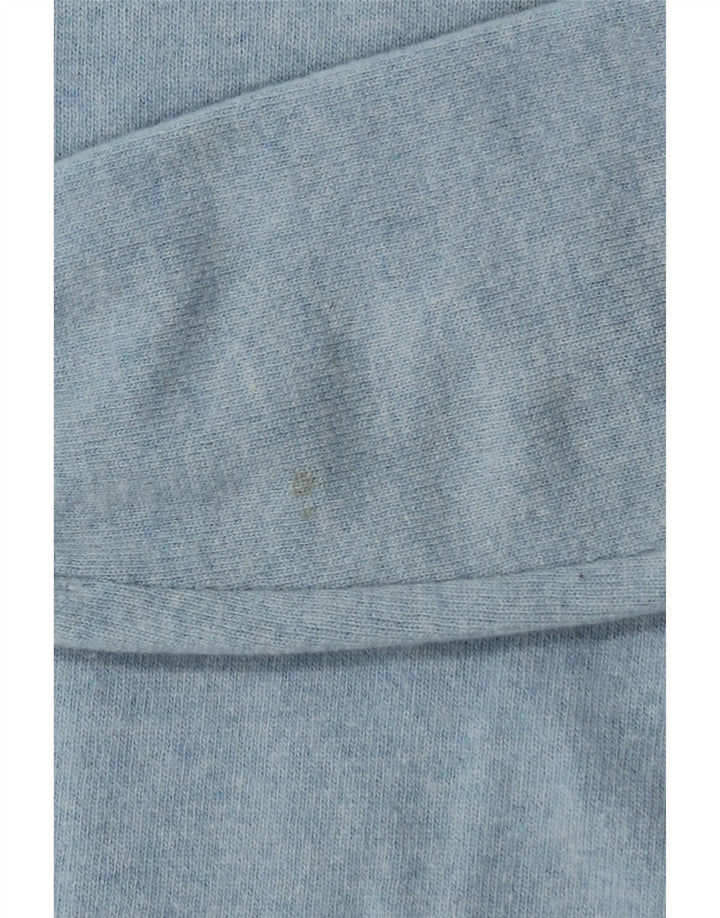 TIMBERLAND Herre sweater med rund hals, lille blå merinould
