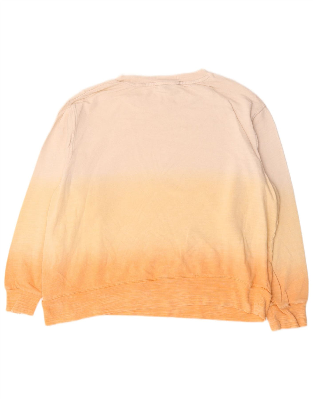 Marks & Spencer Dame Sweatshirt Jumper UK 16 Large Beige Tie Dye