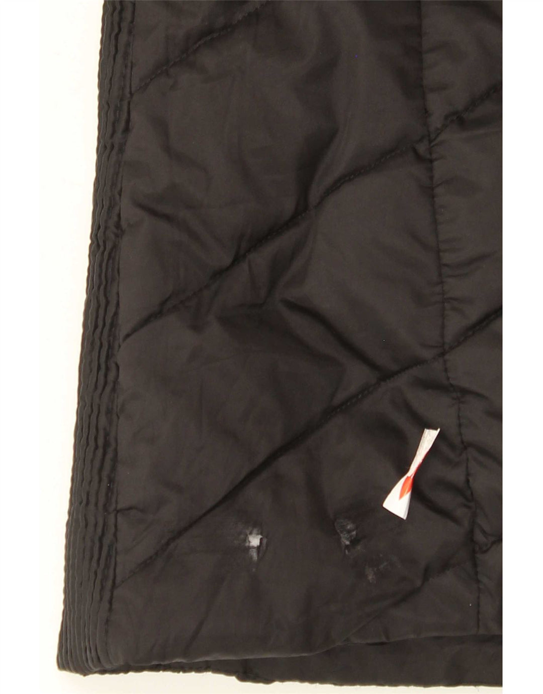 Nautica Polstret hættejakke til kvinder UK 14 Medium Sort Polyester