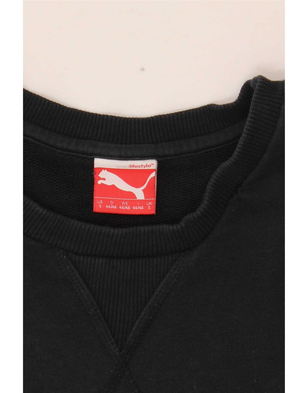 Puma grafisk sweatshirt til mænd, lille marineblå