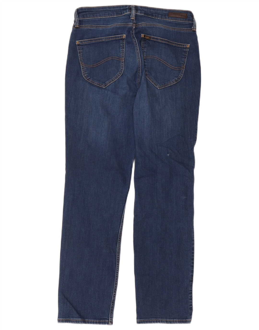 Lee Dame Marion Straight Jeans W31 L31 Blå Bomuld