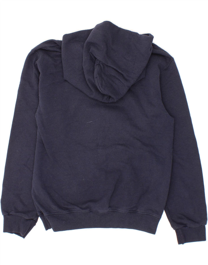 CHAMPION Boys Hoodie Jumper 9-10 Years Medium Navy Blue Cotton Vintage Champion and Second-Hand Champion from Messina Hembry 