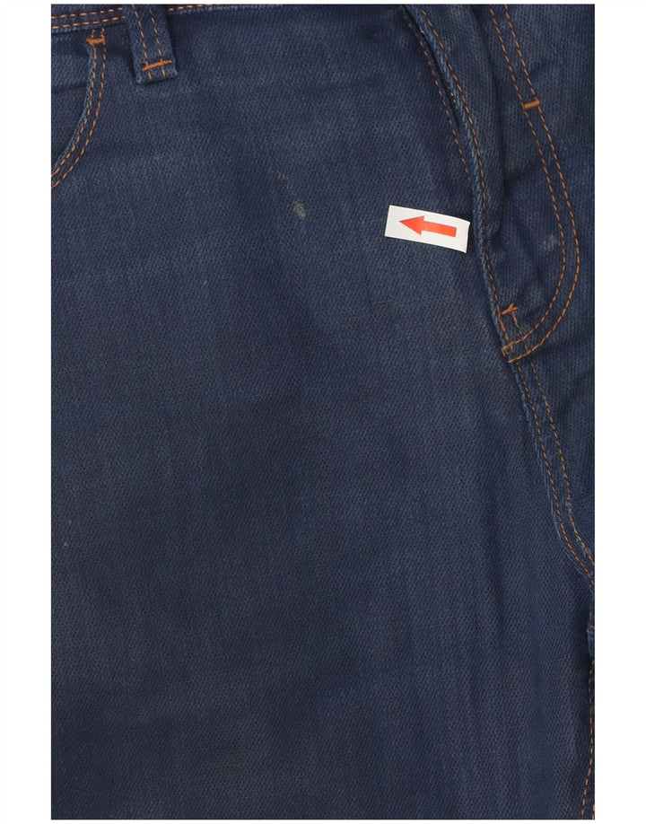 Zara Herre Slim Jeans EU 42 Large W32 L31 Navy Blue