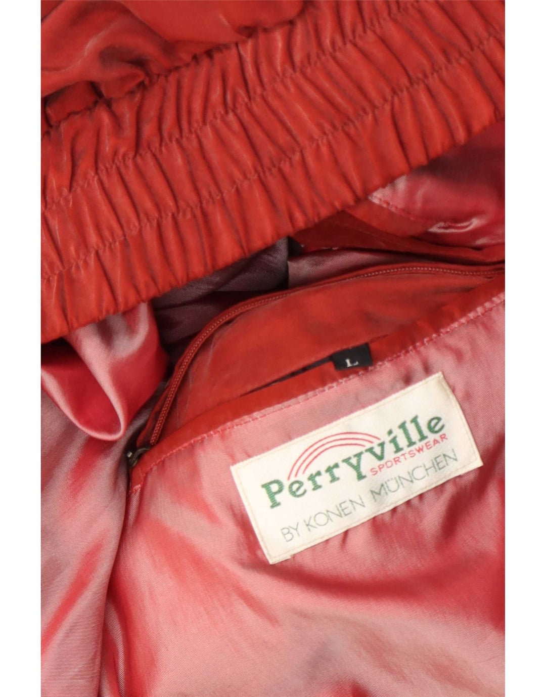 Konen Munchen Herre Perryville Bomber Jacket UK 40 Large Red