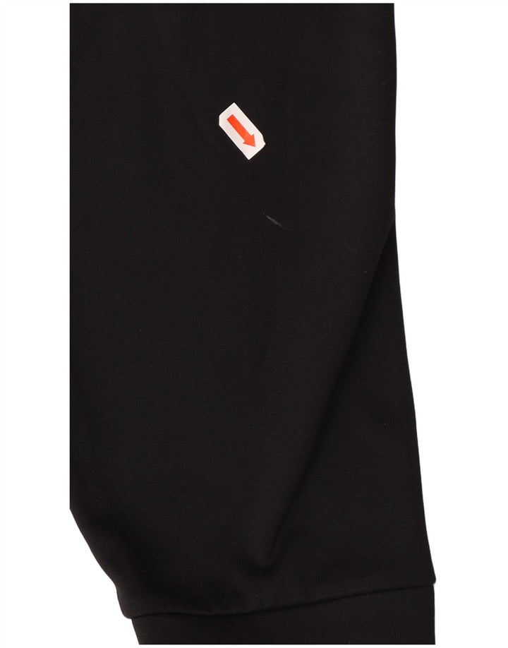 NIKE Herre Dri Fit Hættetrøje med lynlås, medium sort polyester