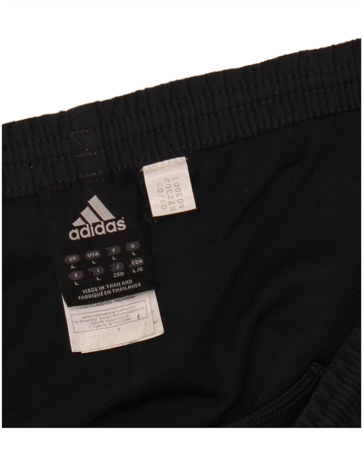 Adidas Sportsshorts til mænd store marineblå polyester