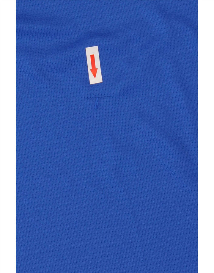 Adidas Mens Aeroready Polo Shirt Large Blue Polyester