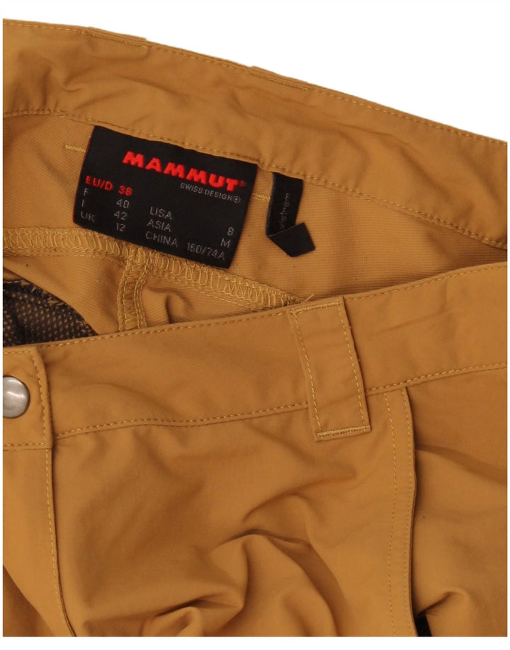 Mammut Casual Shorts til kvinder UK 12 Medium W32 Beige